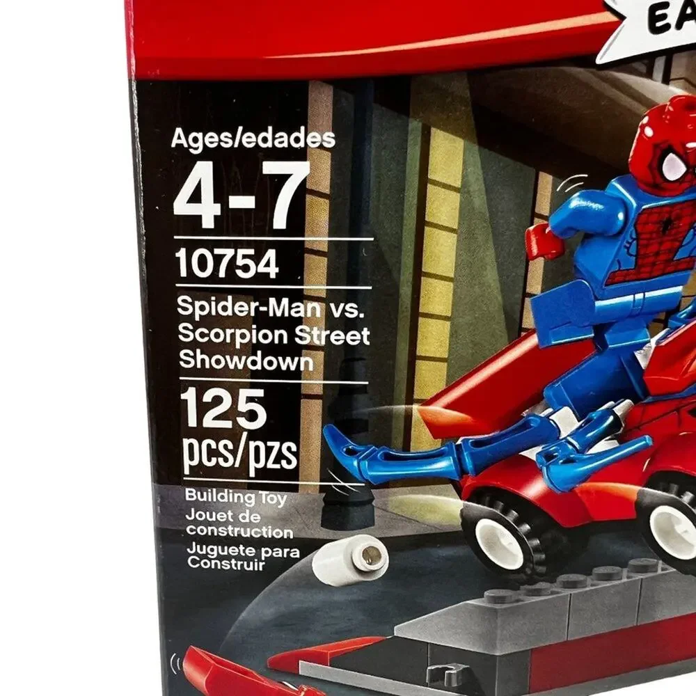 LEGO 4+ Spider-Man Vs. Scorpion Street Showdown 10754